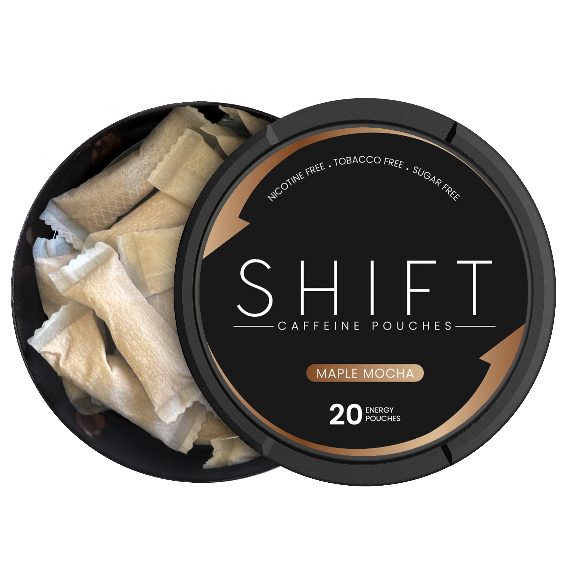 shift tobacco Maple Mocha – SHIFT Caffeine Pouches